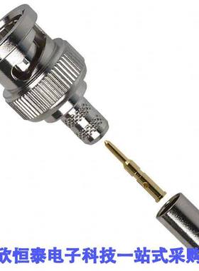 112119连接器 《 CONN BNC PLUG STR 75 OHM CRIMP    》