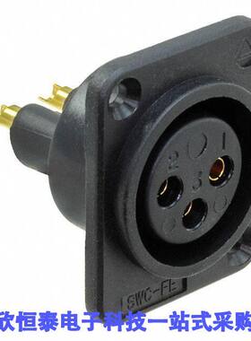 PD3FSC1AU连接器 《 CONN PLUG FMALE XLR 3POS SDR CUP    》