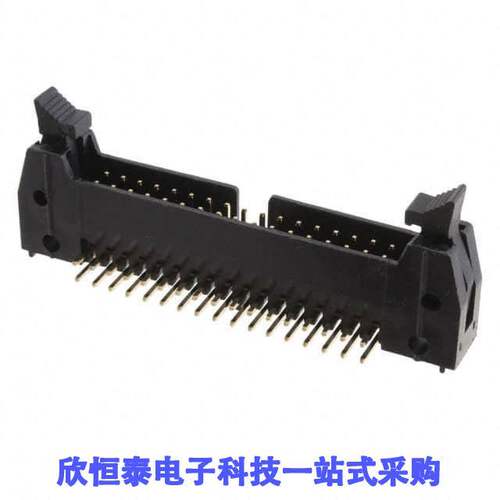 MHR-34-HUAS连接器 《 CONN HEADER R/A 34POS 2.54MM    》