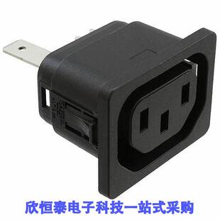 RCPT IEC320 PWR PNL ENT 6610.1254连接器