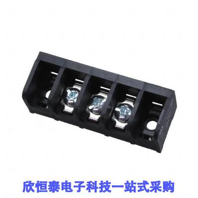 6PCV-03-009连接器 《 CONN BARRIER STRIP 3CIRC 0.375