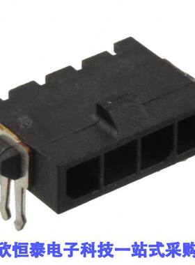 2-1445054-4连接器 《 CONN HEADER R/A 4POS 3MM    》