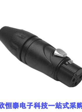 AX3FB连接器 《 CONN PLUG FMALE XLR 3P SLDR CUP    》