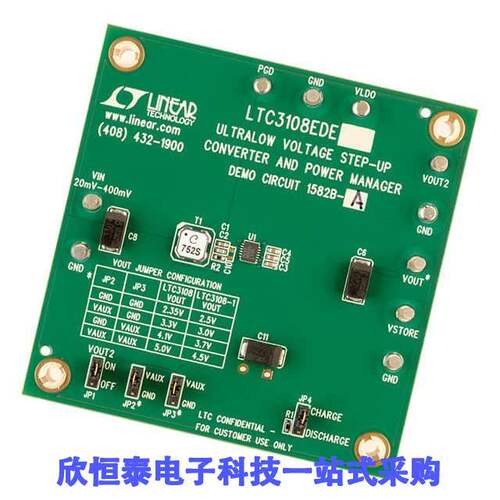 DC1582B-A开发板 《 EVAL BOARD BOOST/LDO LTC3108    》