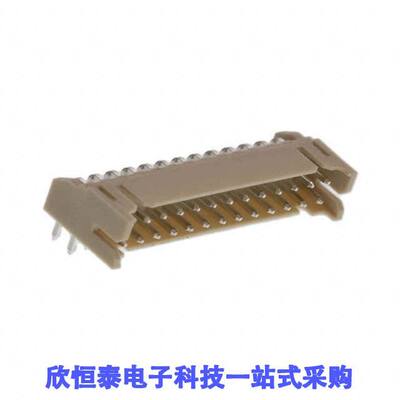 2-1470108-6连接器 《 CONN HEADER R/A 26POS 2MM    》