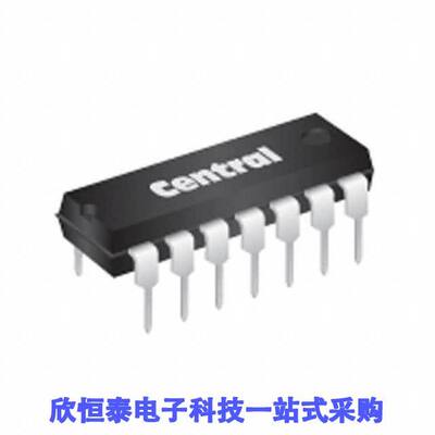 MPQ3904 PBFREE分立半导体产品 《 TRANS 4NPN 40V 0.2A    》