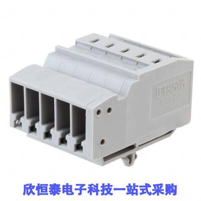 3041545连接器 《 TERM BLK RCPT 5POS 5.2MM GRAY    》