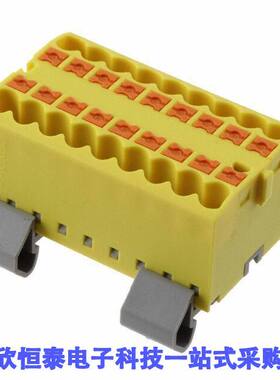 3273182连接器 《 DISTRIBUTION BLO【 YELLOW    》