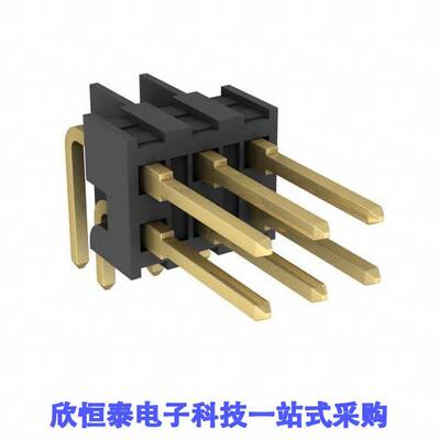 1-86479-5连接器 《 CONN HEADER R/A 6POS 2.54MM    》