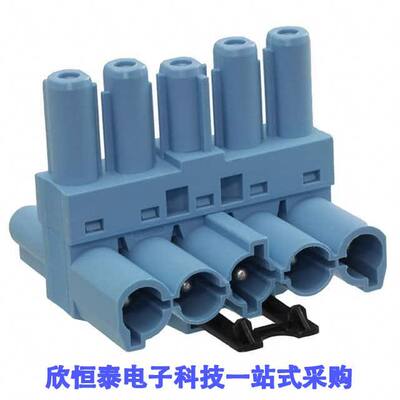 167165P连接器 《 DISTRIB BLK 1-IN 2-OUT 5 POLL    》