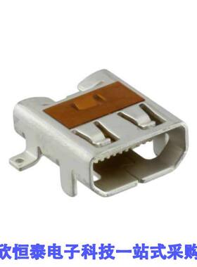 0467652301连接器 《 CONN RCP MICRO HDMI 19POS SMD RA    》
