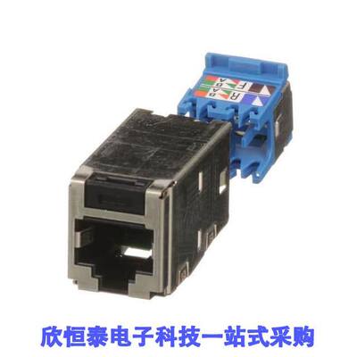 CJS6X88TGY连接器 《 CATEGORY 6A, RJ45, 10 GB/S, 8-PO    》