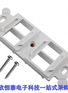 NK4106MFWH连接器 《 MOD FRAME SNGL GANG 4PORT WHITE    》