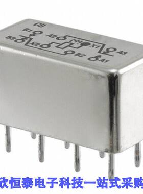 HFW1201K46继电器 《 RELAY GEN PURPOS DPDT 2A 26.5VDC    》