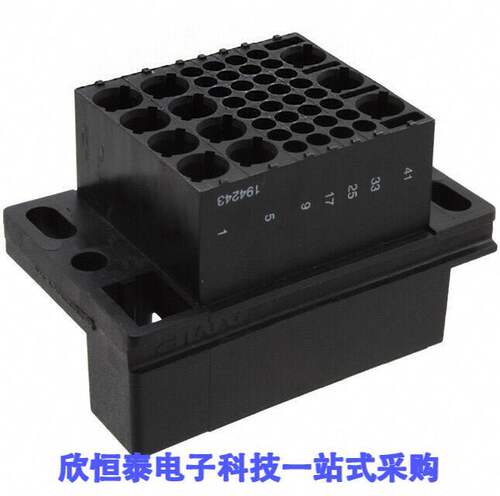 194243-1连接器 《 CONN HSG DRAWER 43POS PNL MNT    》