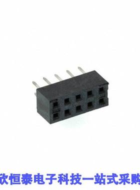 0791077004连接器 《 CONN RCPT 10POS 0.079 GOLD PCB    》