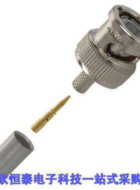 1-221128-0连接器 《 CONN BNC PLUG STR 50 OHM CRIMP    》