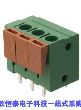 1776260-3连接器 《 TERM BLK 3POS TOP ENT 5.08MM PCB    》