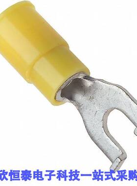 0191210053连接器 《 CONN SPADE TERM 10-12AWG #8 YEL    》