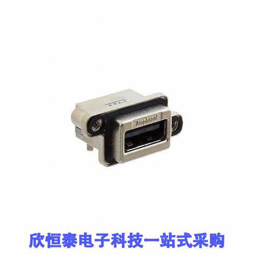 MUSBRA111R0连接器 《 CONN RCPT USB2.0 TYPEA 4P PCB RA    》