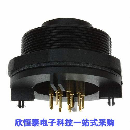 PX0707/P/12连接器 《 CONN RCPT MALE 12POS GOLD SOLDER    》