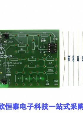 MCP6XXXEV-AMP1开发板 《 BOARD AMPLIFIER EVAL 1 MCP6XXX    》
