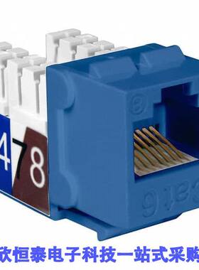 NKJ-6502连接器 《 CAT6 SLIMSTYLE 90 DEGREE KEYSTON    》