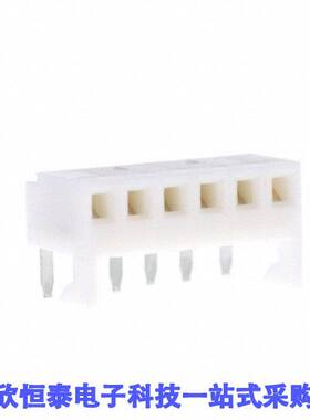0022162060连接器 《 CONN RCPT 6POS 0.1 GOLD EDGE MNT    》