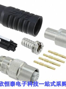 1-2823446-3连接器 《 CONN RCPT FMALE 4POS GOLD CRIMP    》
