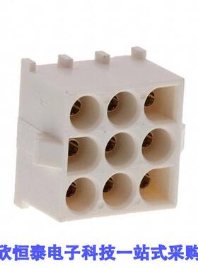 1969817-1连接器 《 CONN HEADER VERT 9POS 6.35MM    》