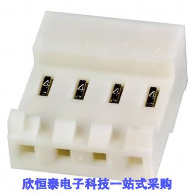 3-643820-4连接器 《 CONN RCPT 4POS IDC 24AWG TIN    》