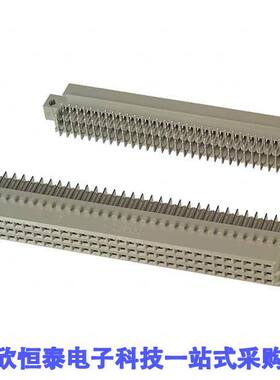 650870-4连接器 《 CONN DIN RCPT 96POS PCB RA GOLD    》