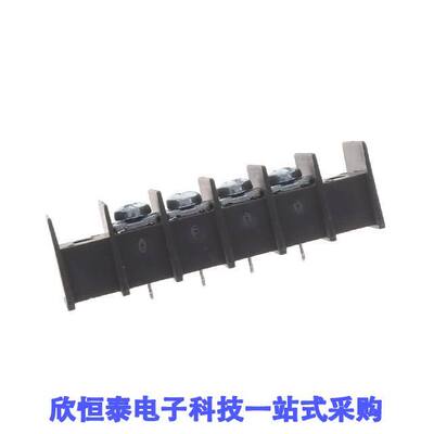 430111-04-0连接器 《 CONN BARRIER STRIP 4CIRC 0.438