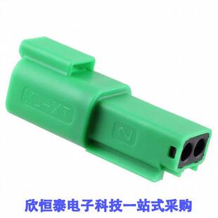 CONN GREEN RCPT 2POS HSG 0934441203连接器