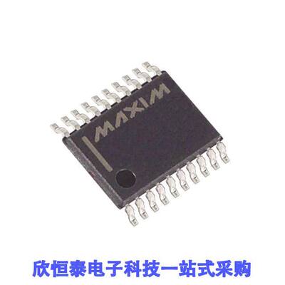 MAX3232EEUP+T芯片 《 IC TRANSCEIVER FULL 2/2 20TSSOP    》