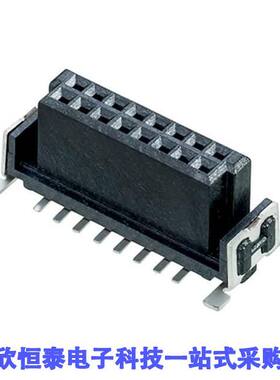 M55-6001642R连接器 《 CONN RCPT 16POS 0.05 GOLD SMD    》