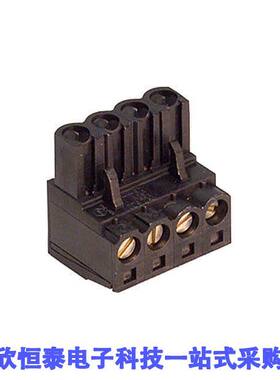 1596080000连接器 《 TERM BLO【 PLUG 4POS STR 5MM    》