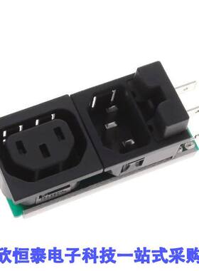 6423.0153.12连接器 《 PWR ENT IN/OUT IEC320-2-2F PNL    》