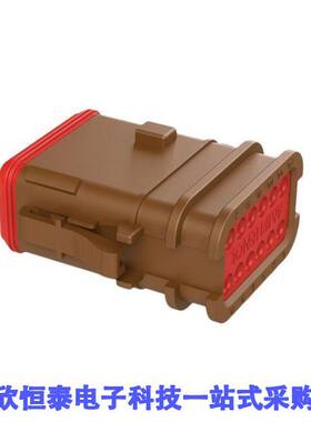 AT06-12SD-OMBRN连接器 《 CONN PLUG HSG 12POS    》