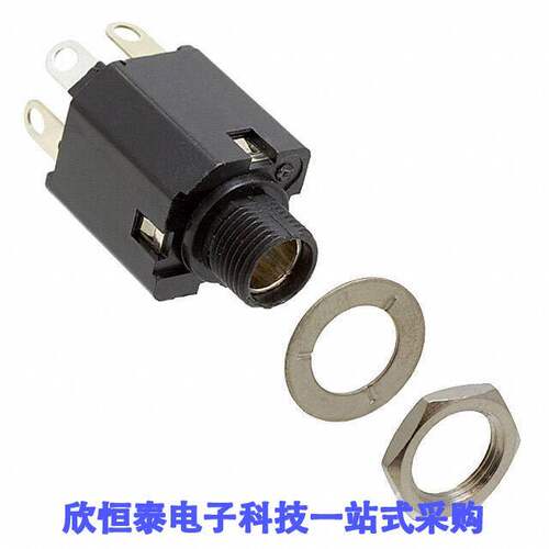 N114BX连接器 《 CONN JA【 STEREO 6.35MM PNL MNT    》