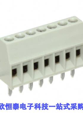1546215-7连接器 《 TERM BLK 7P SIDE ENT 2.54MM PCB    》