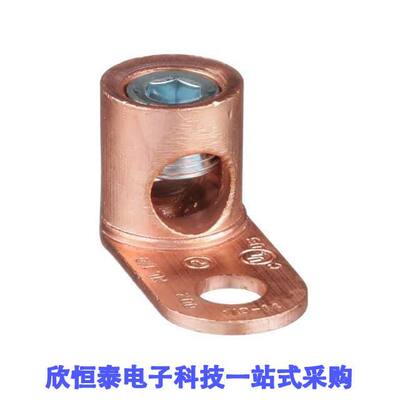 ML1/0-LY连接器 《 CONN TERM RECT LUG 1/0-14AWG    》