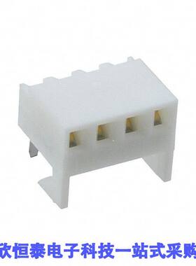 0022162040连接器 《 CONN RCPT 4POS 0.1 GOLD EDGE MNT    》
