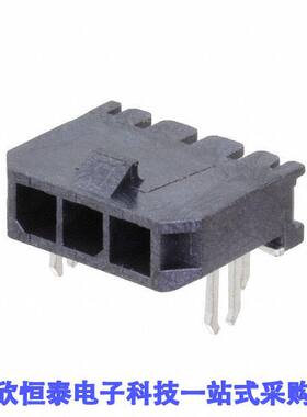 DML-1-03-A-H-T-A-BL连接器 《 CONN HEADER R/A 3POS 3MM    》