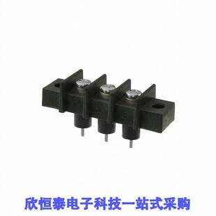 BARRIER CONN STRIP 3CIRC GFTPX 0.438 3连接器