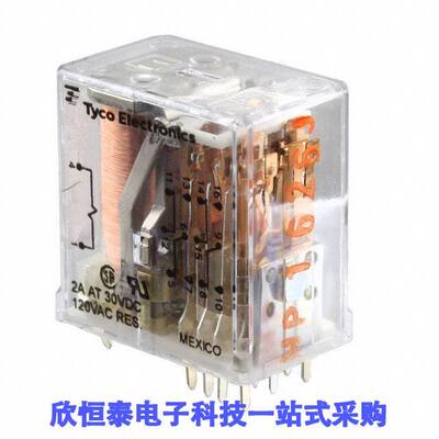 R10-R2X2-V700继电器 《 RELAY GEN PURPOSE DPDT 5A 24V    》