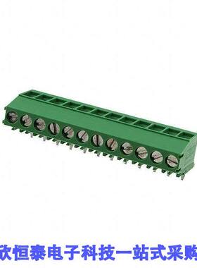1-284414-2连接器 《 TERM BLK 12POS TOP ENT 3.5MM PCB    》