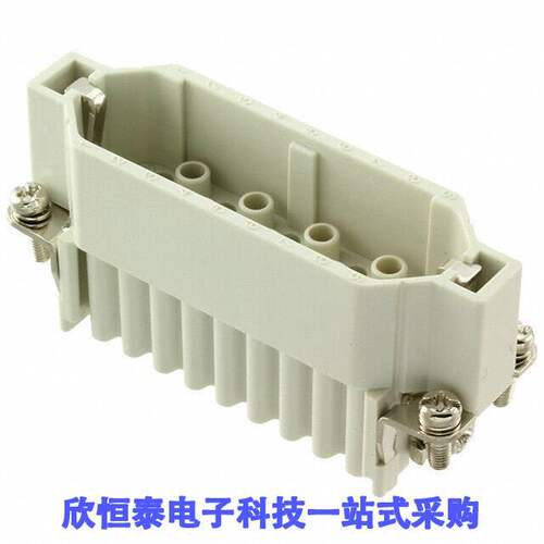 0936010101连接器 《 25P + PE MALE INSERT 10A 250V/UL    》
