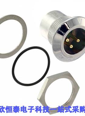 B3MAUH连接器 《 CONN RCPT MALE XLR 3P SOLDER CUP    》
