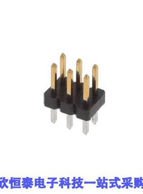 2842140-3连接器 《 6P,2MM,BRK HDR,DRVT,2.8,0.76AU,B    》